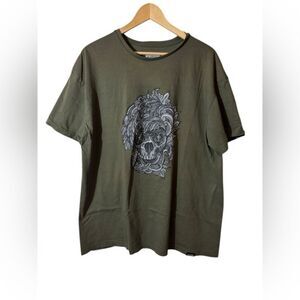 ETNIES Green Graphic T-Shirt XXL